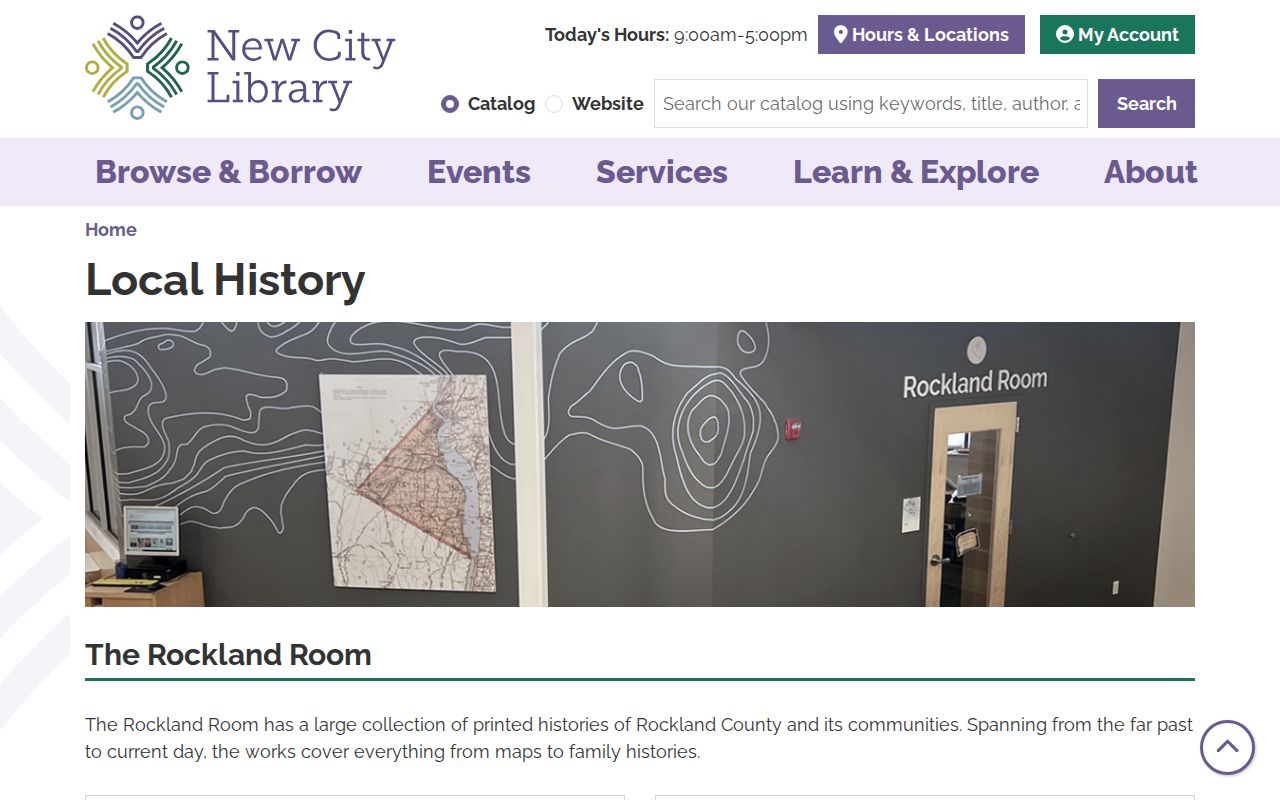 Rockland County city directory research resources at New City Library Rockland Room